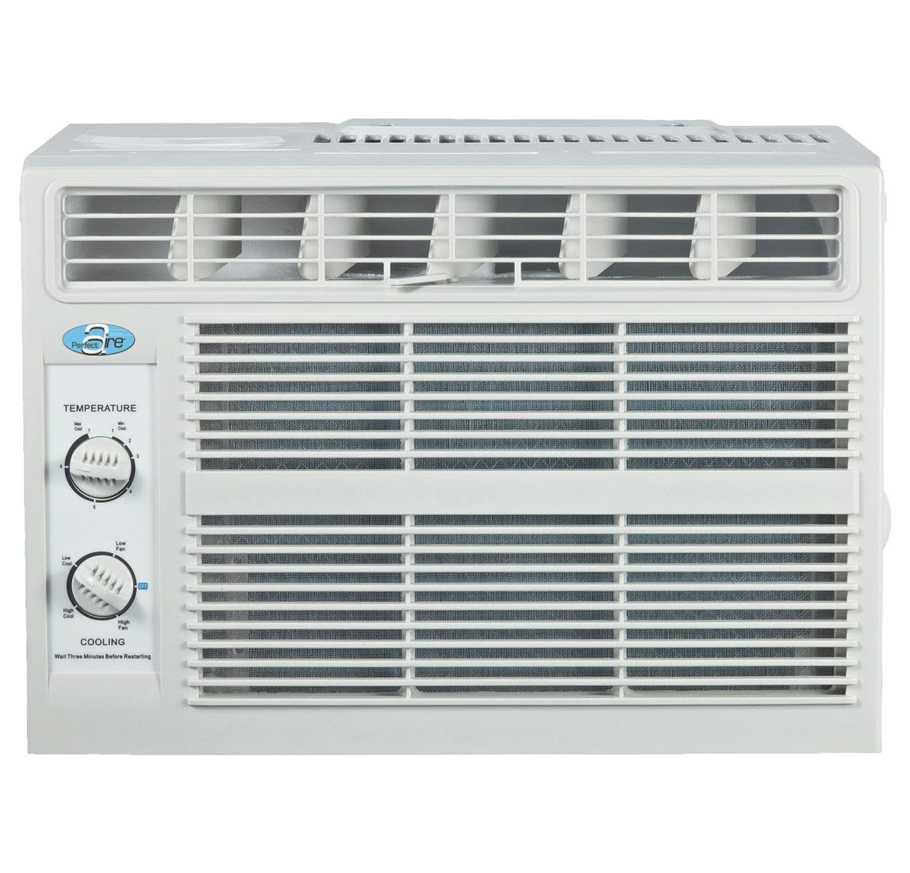 PERFECT AIRE Window Air Conditioner 5000 BTU, 100-150 sq.ft.