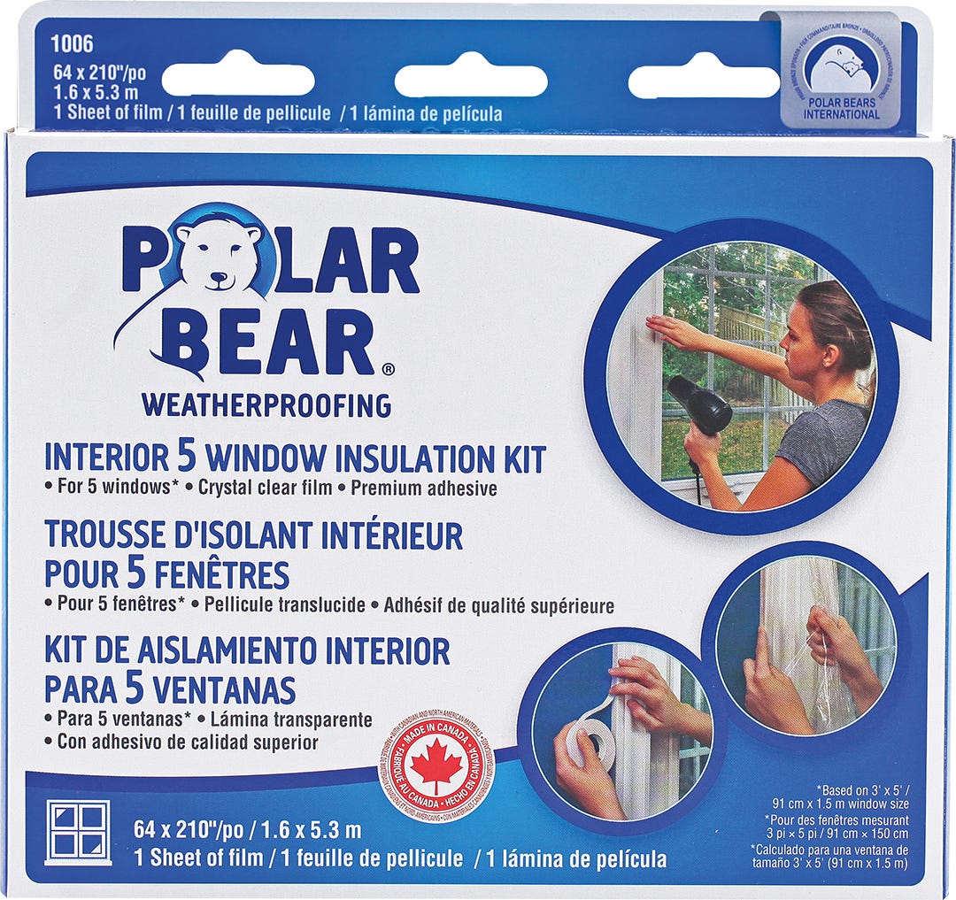 Window Insulating Film Kit (64 X 210 inch)