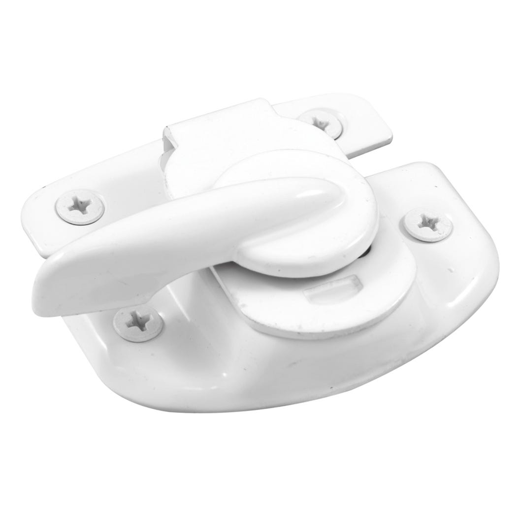 Window sash lock cam action