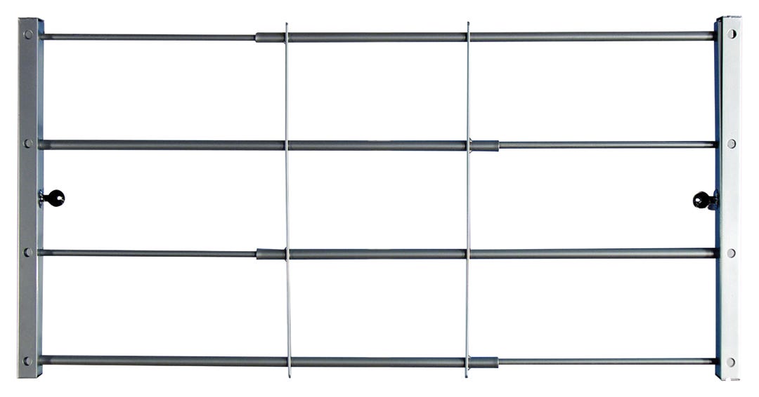 Window security bar adjustable- key lock
