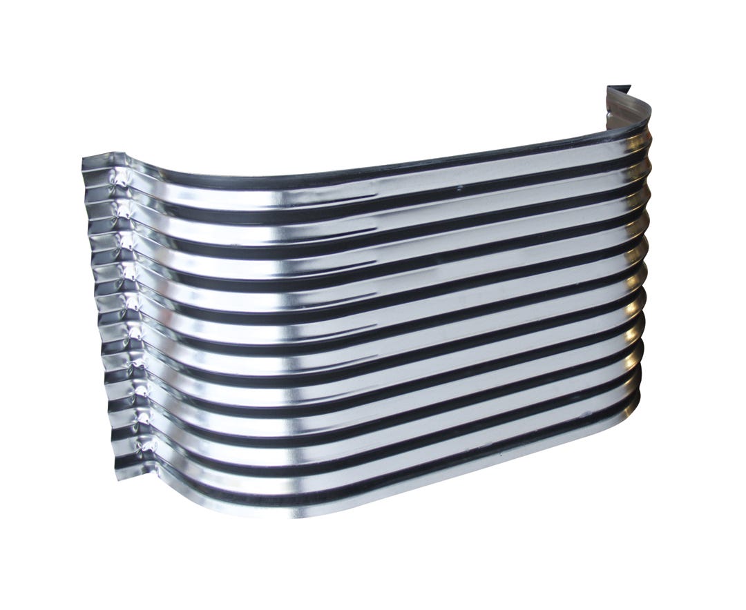 Window well galvanized steel 49 in x 30 in x 22 in