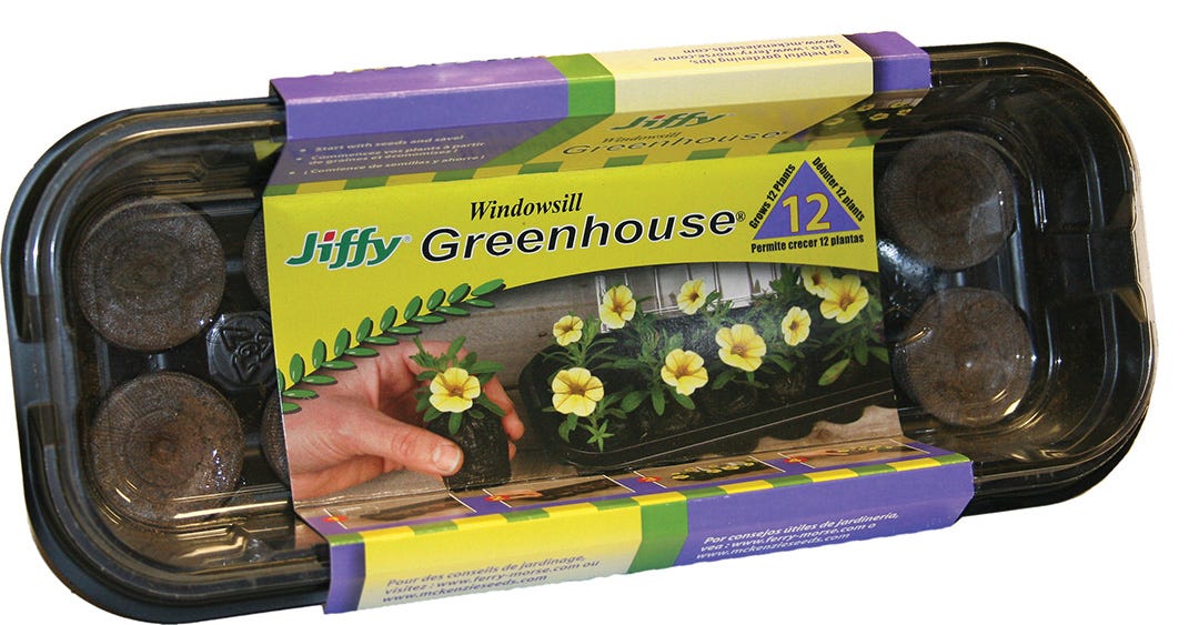Windowsill greenhouse