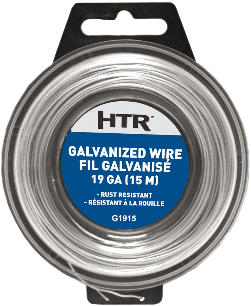 Wire Galvanized to Repair Fences 19 Ga, 15 M
