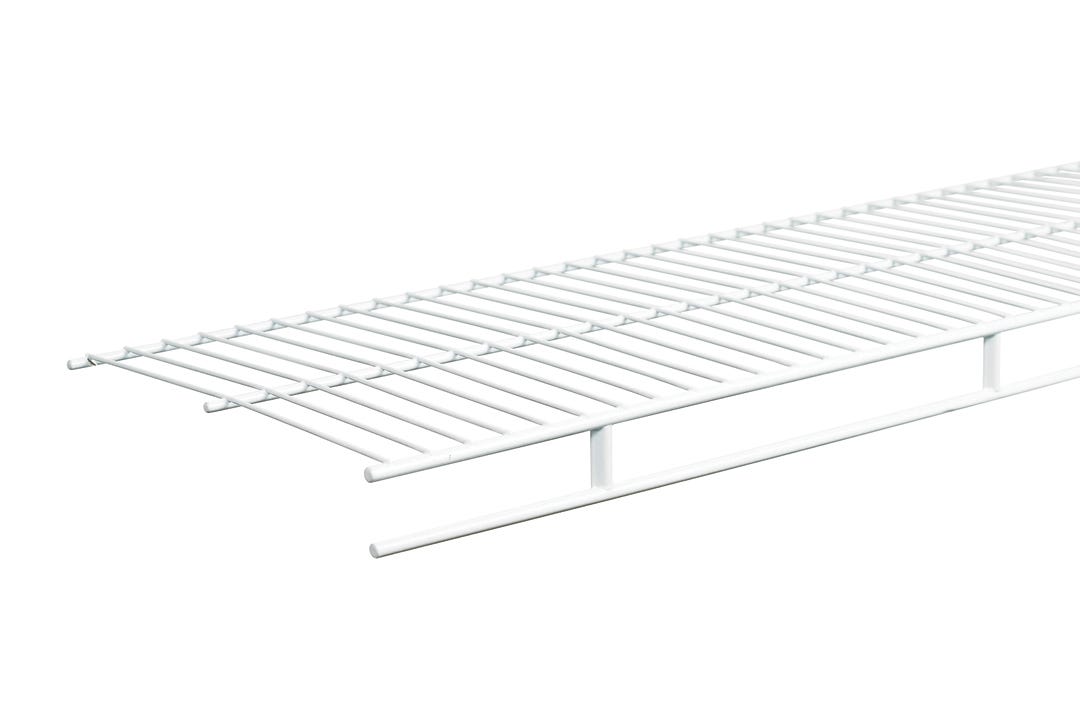 Wardrobe Wire Shelf, 8 ft. x 12 in., white