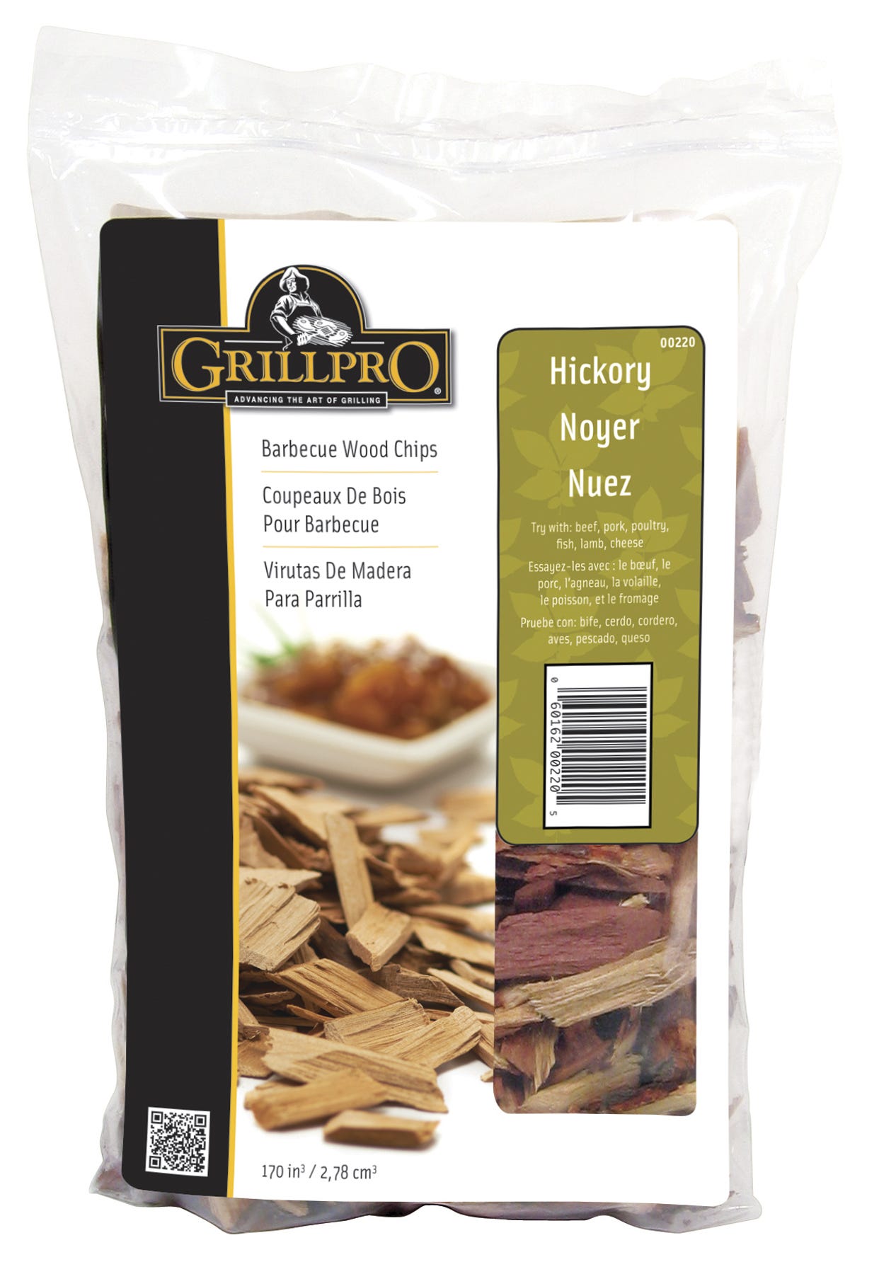 GrillPro Hickory Barbecue Wood Chips