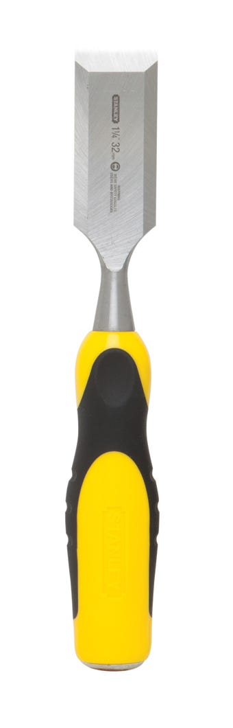 Wood chisel carbon-steel blade 9 in x 1 1/4 in