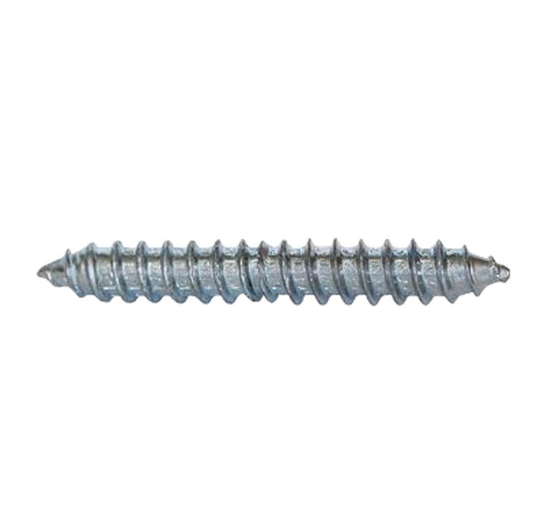 Wood Dowel Screw Steel #1/4, 2 1/2-in. 25/Pack