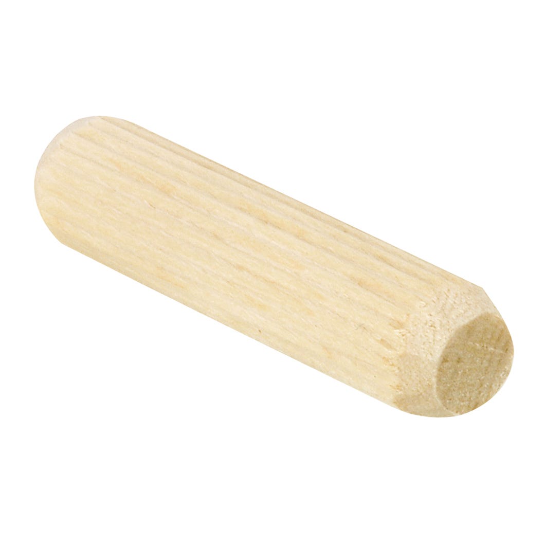 Wood dowel unglued