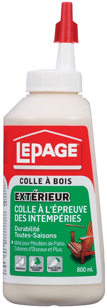 Outdoor Weatherproof Wood Glue, 800 ml