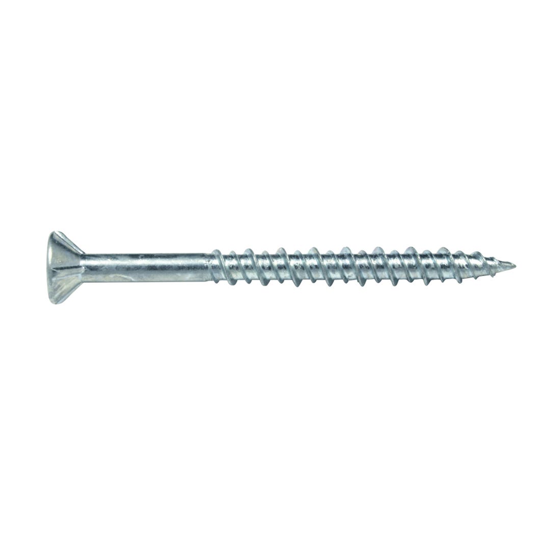 Wood Particle Screw Flat Head, #8 X 2 1/2-in., 8/Pack
