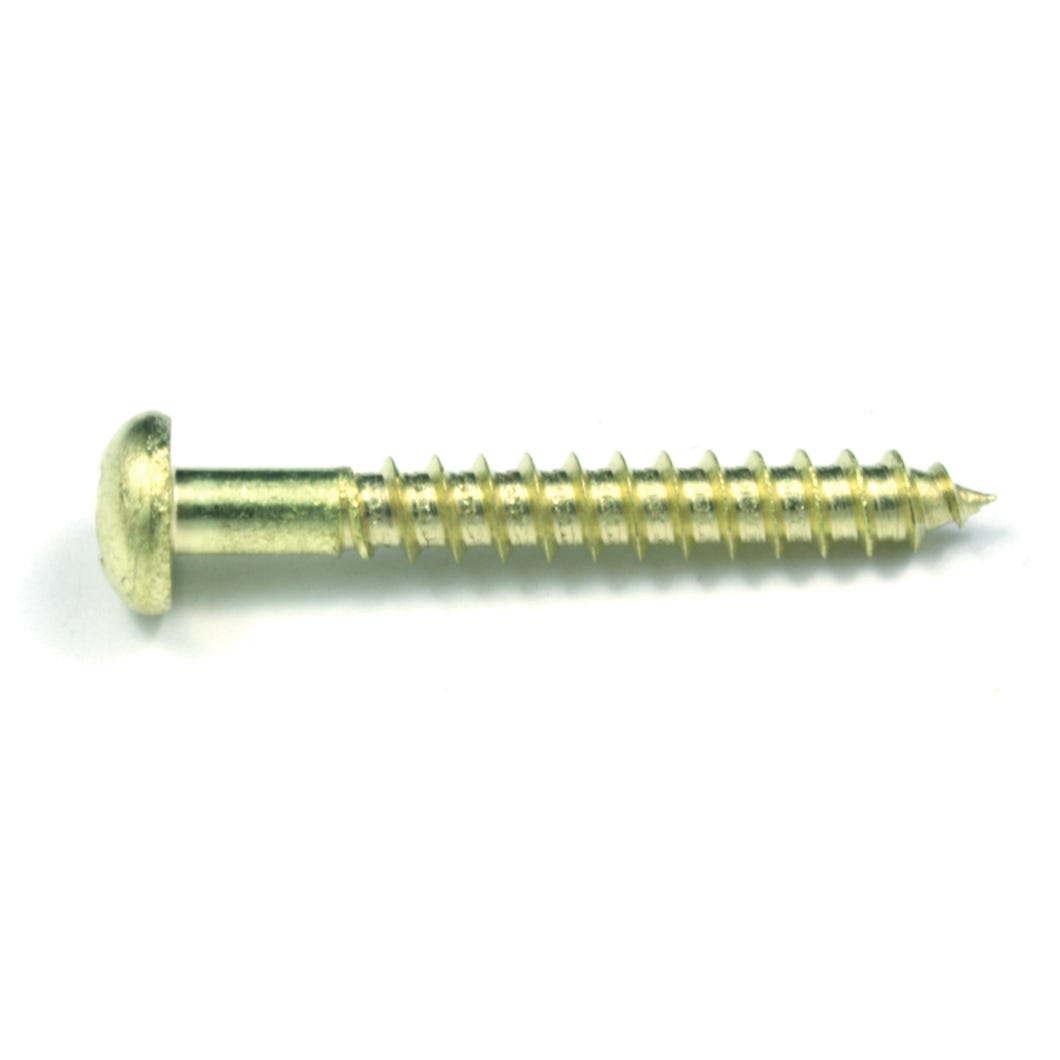 Wood Screw Flat Head, Regular Thread, Square Drive, #10 X 1-in., 5/Pack