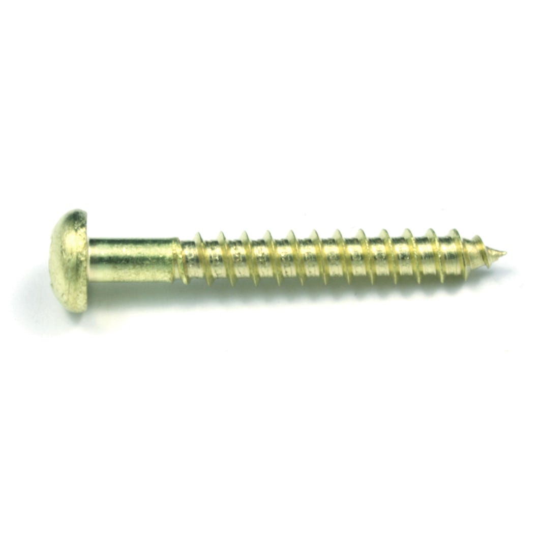 Wood Screw Flat Head, Regular Thread, Square Drive, #10 X 1-1/4-in., 5/Pack