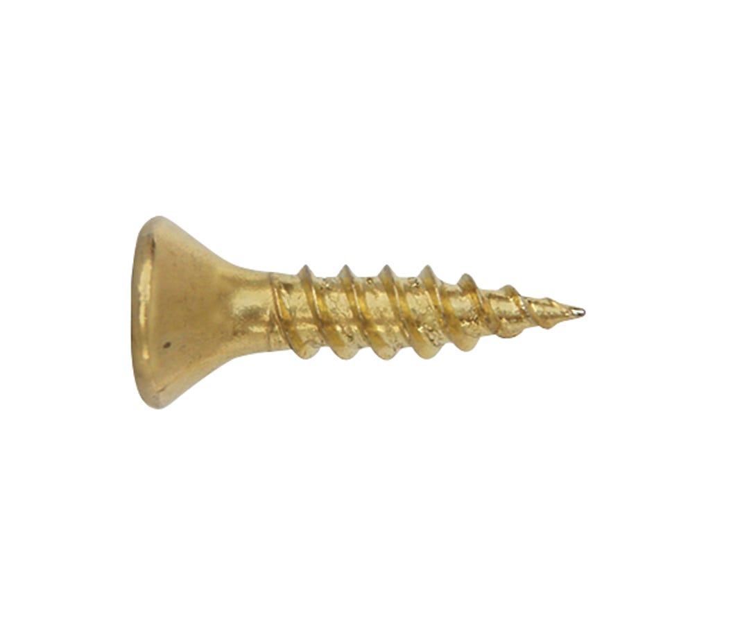 Wood Screw Flat Head, #5 X 3/4-in., 20/Pack