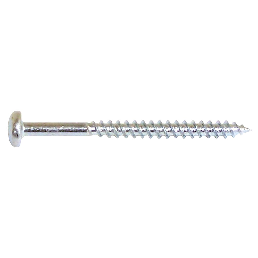 Wood Screw Flat Head, #8 X 4-in., 4/Pack