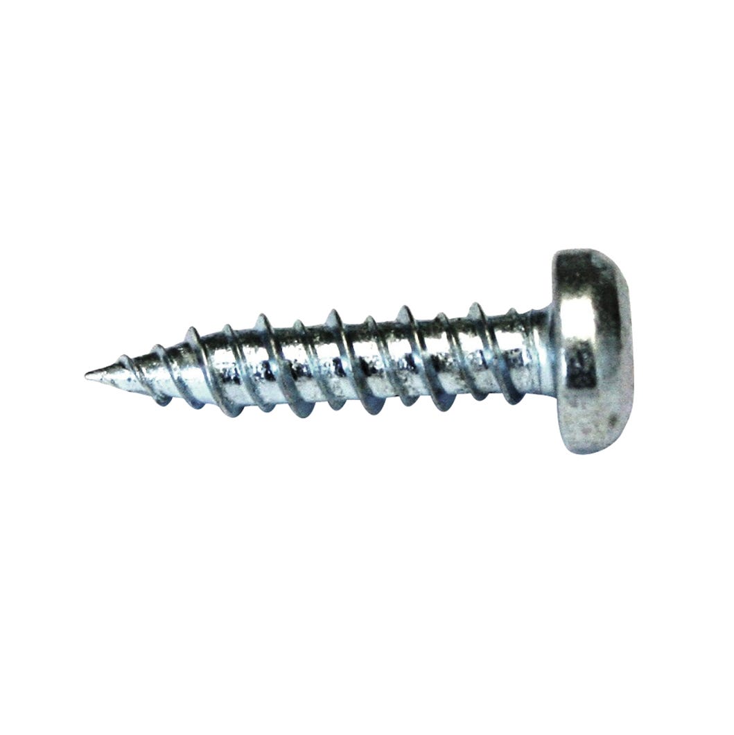 Round Head Wood Screw, #8 X 1 1/2-in., 100/Pack
