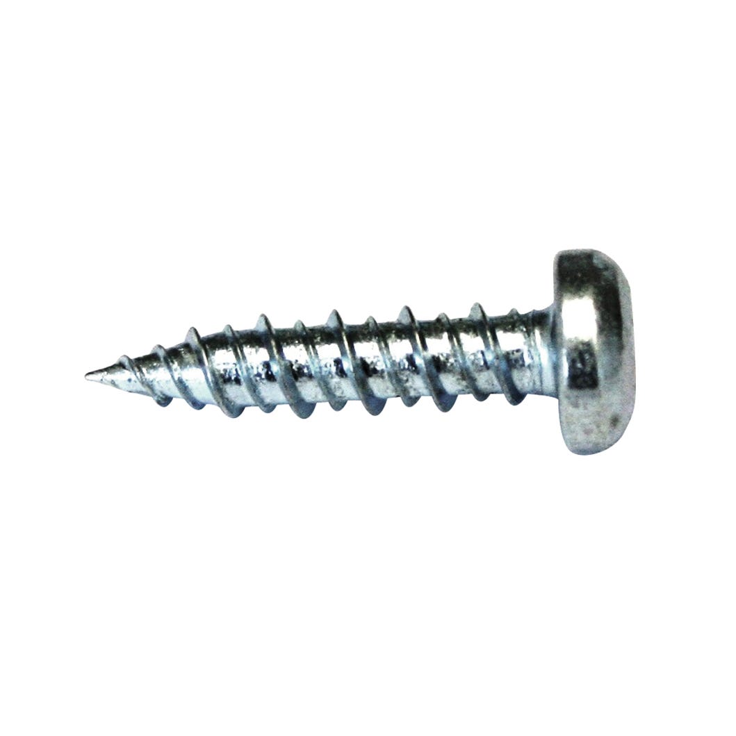 Round Head Wood Screw, #8 X 1 1/4-in., 100/Pack