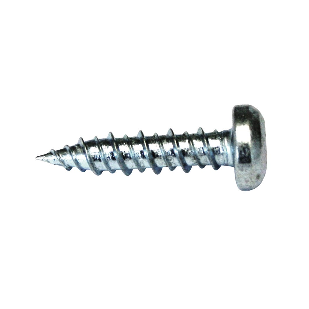 Round Head Wood Screw, #8 X 1 1/8-in., 100/Pack