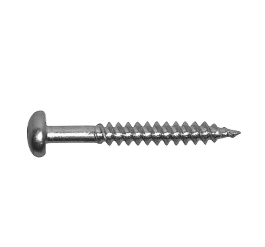 Wood Screw Round Head, #8 X 2 1/2-in., 9/Pack