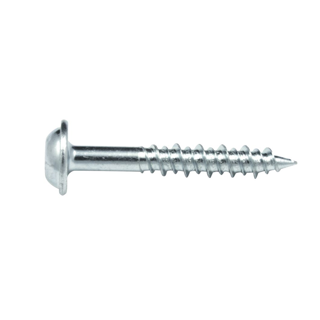 Wood Screw Round Head Washer High Low #8 X 1 1/8-in., 16/Pack