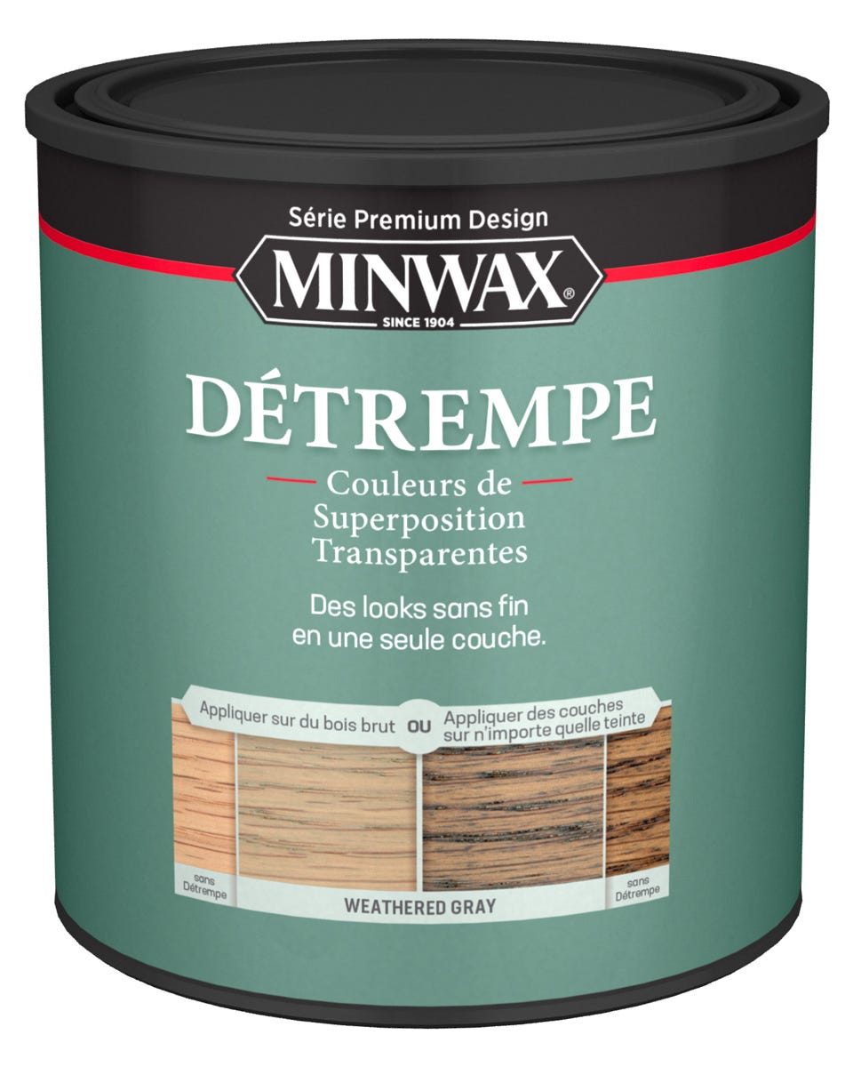 Wood Stain, Transparent, 946ml, Weathered Grey