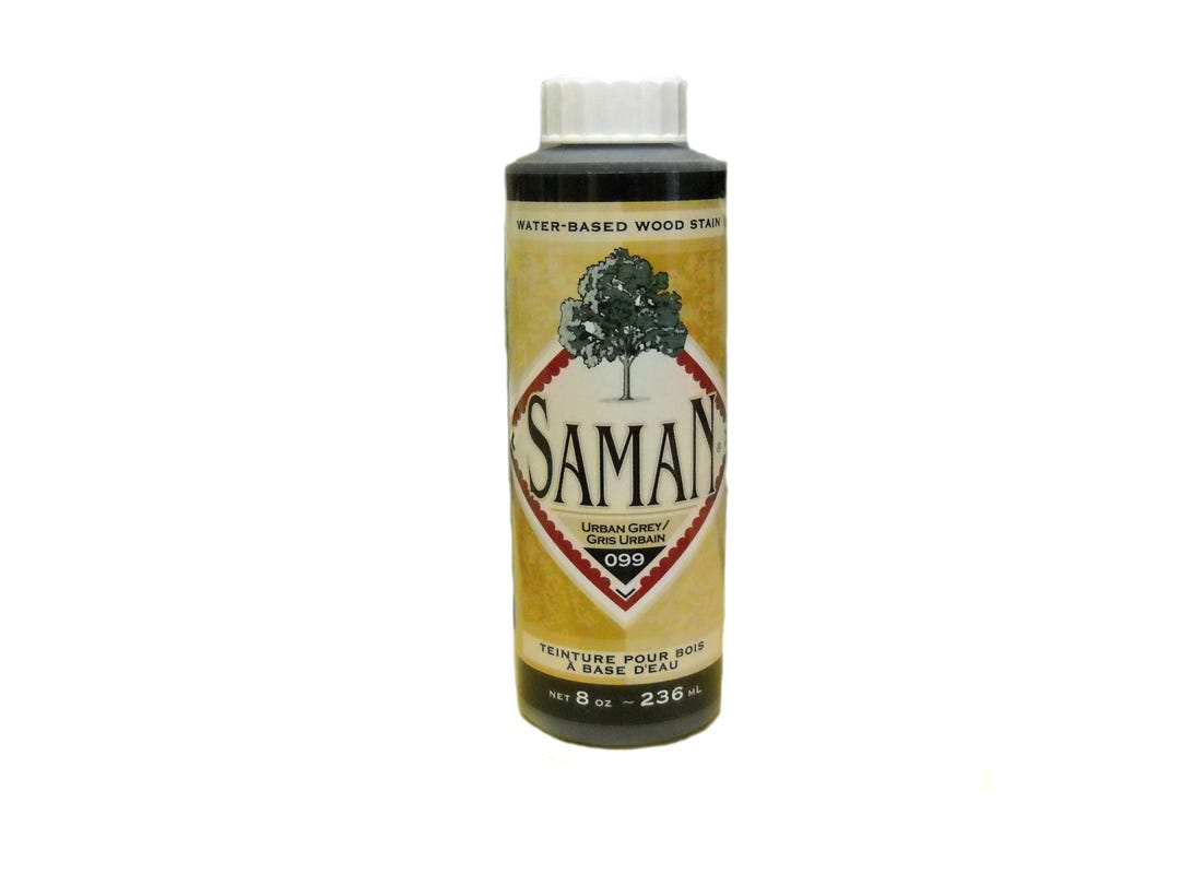 Wood Stain, Water-Based, Urban Grey, 236 ml