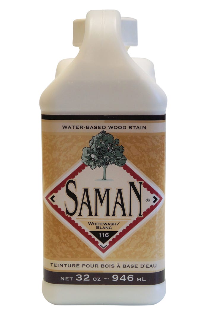 Wood Stain, Water-Based, White, 946 ml