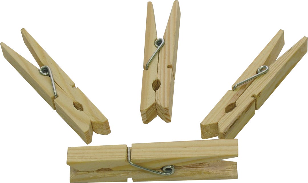 Wooden Clothespins