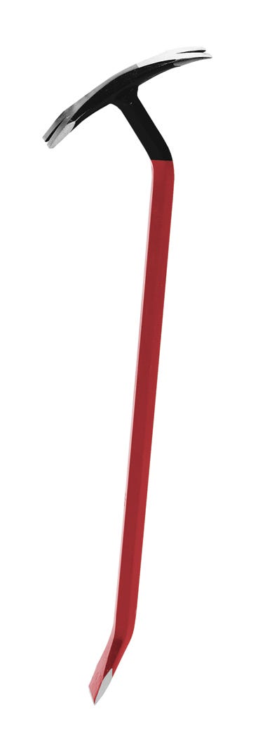 Wrecking Bar T-Shape, Ultra-Sturdy Forged/Tempered Steel, 24-in.
