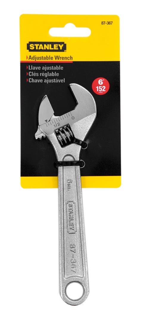 Wrench adjustable 6 in