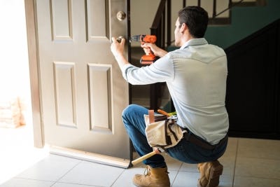 Comment installer une porte d'entrée